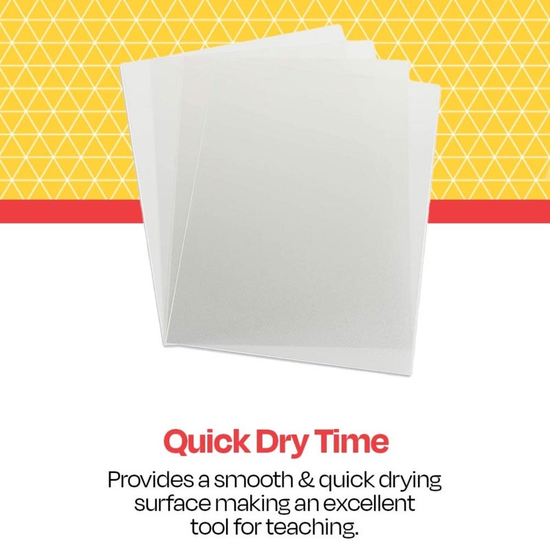 سكول سمارت فيلم شفاف لآلة تصوير المستندات من سكول سمارت، مقاس 8.5 × 11 بوصة، عبوة من 100 قطعة - Image 4